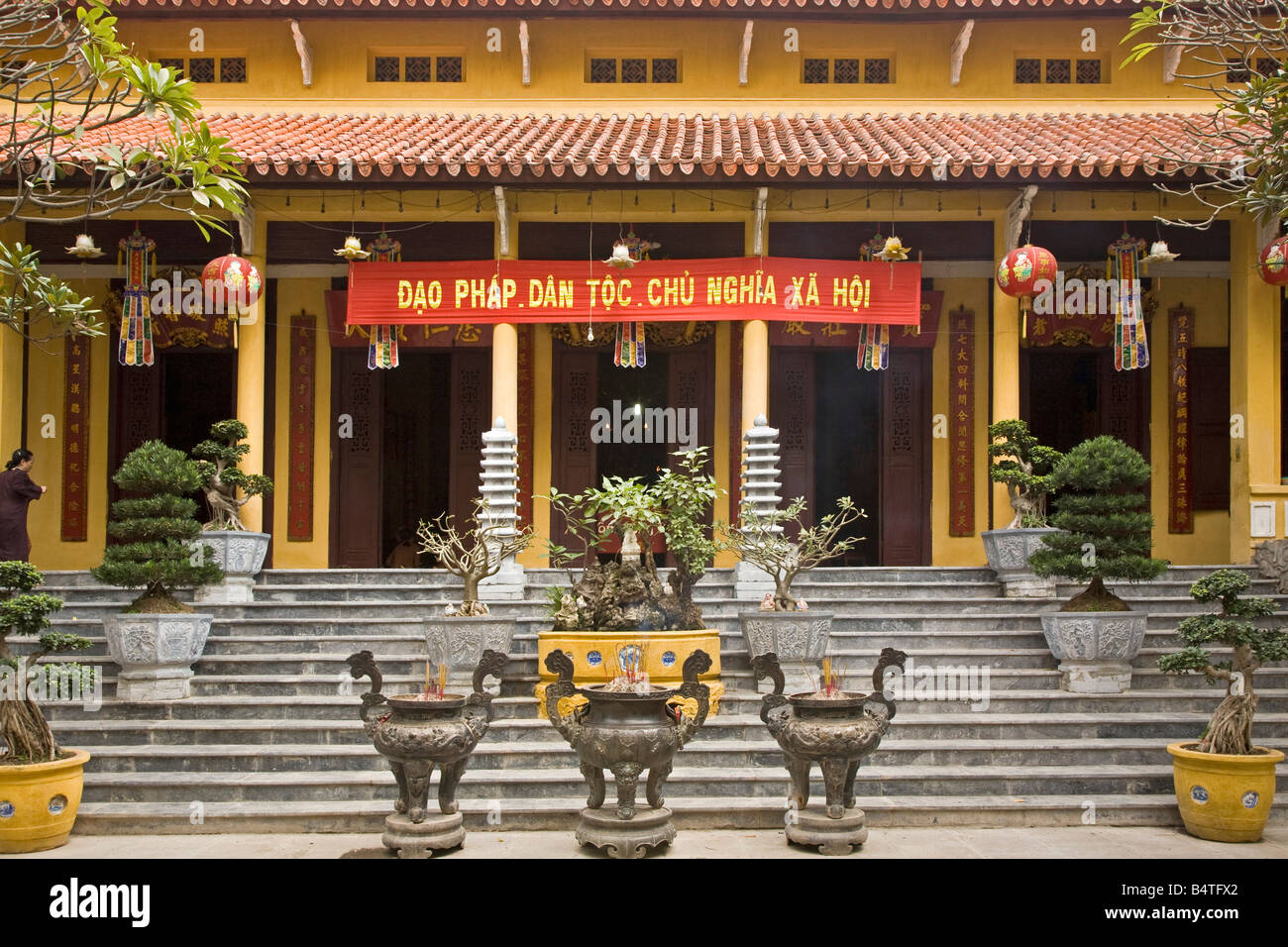 Ambassadors Pagoda Hanoi Vietnam Stock Photo
