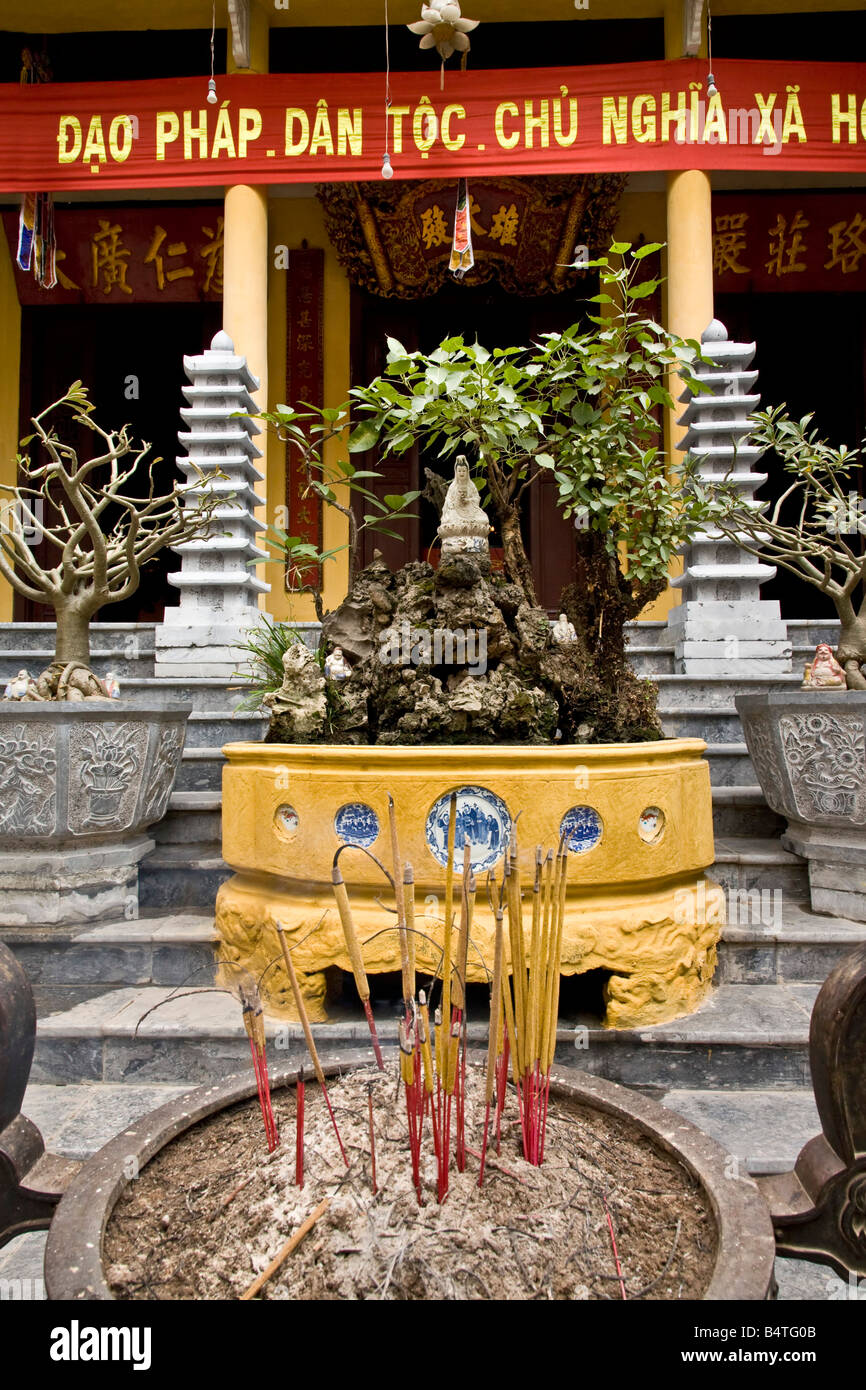 Ambassadors Pagoda Hanoi Vietnam Stock Photo