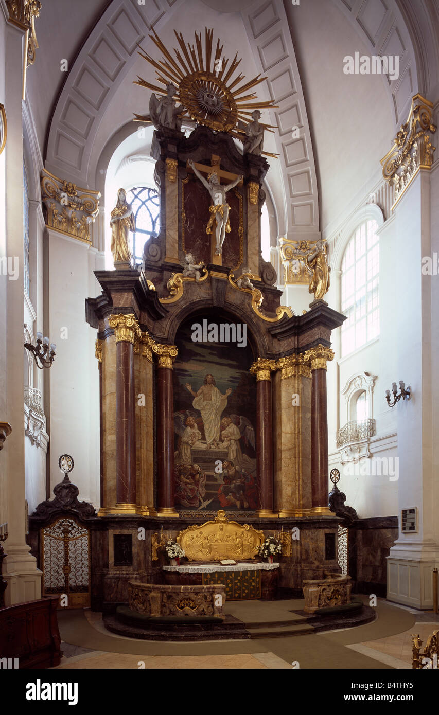 Hamburg, Michaeliskirche, Hochaltar Stock Photo