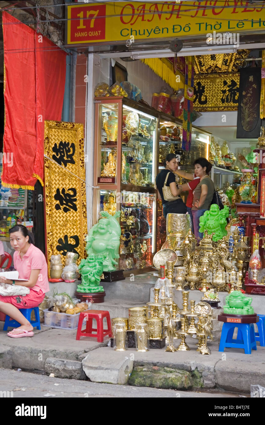 Souvenir shop, Hanoi, Vietnam Stock Photo Alamy