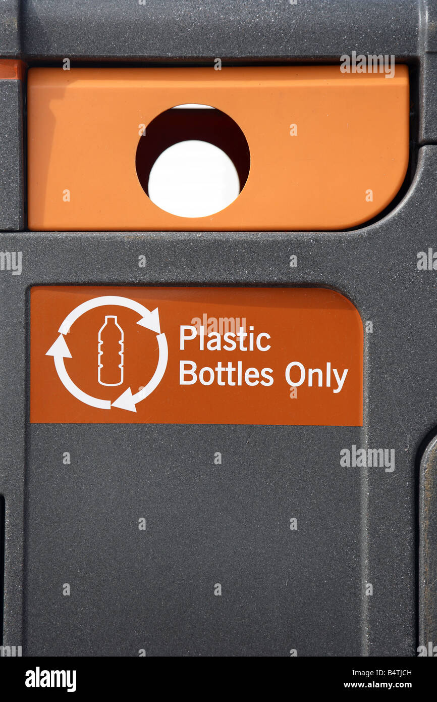 Recycling Bin Cardiff Wales UK Stock Photo Alamy