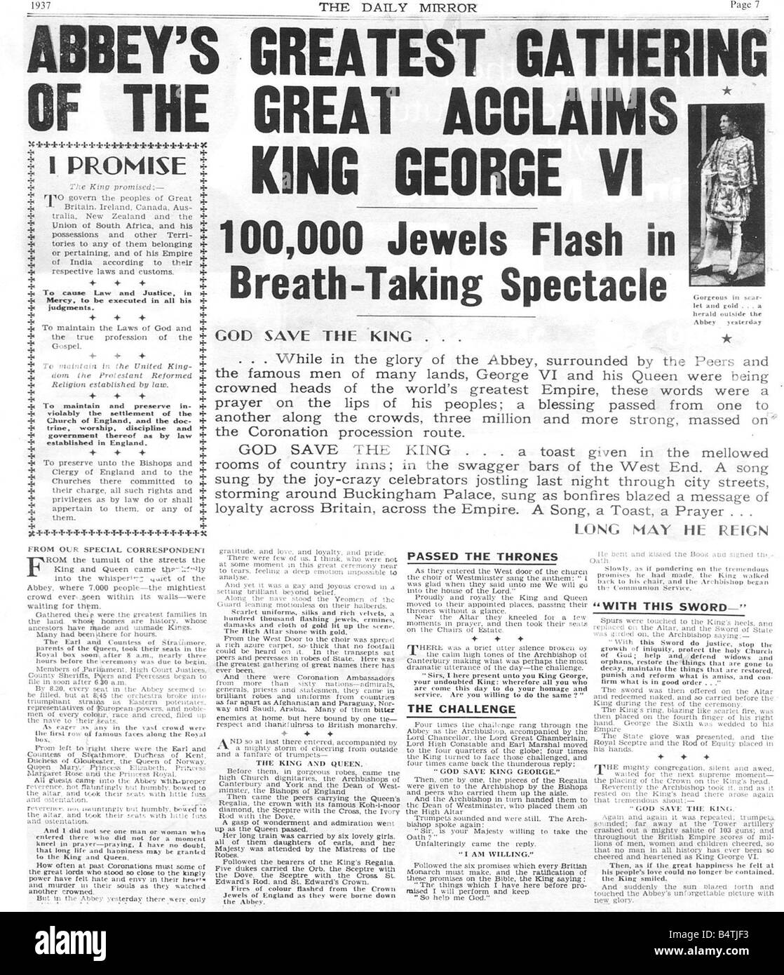 King george vi coronation hi-res stock photography and images - Alamy