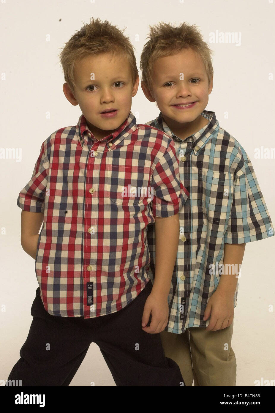 Child actors from the Television Programme Cold Feet November 2001