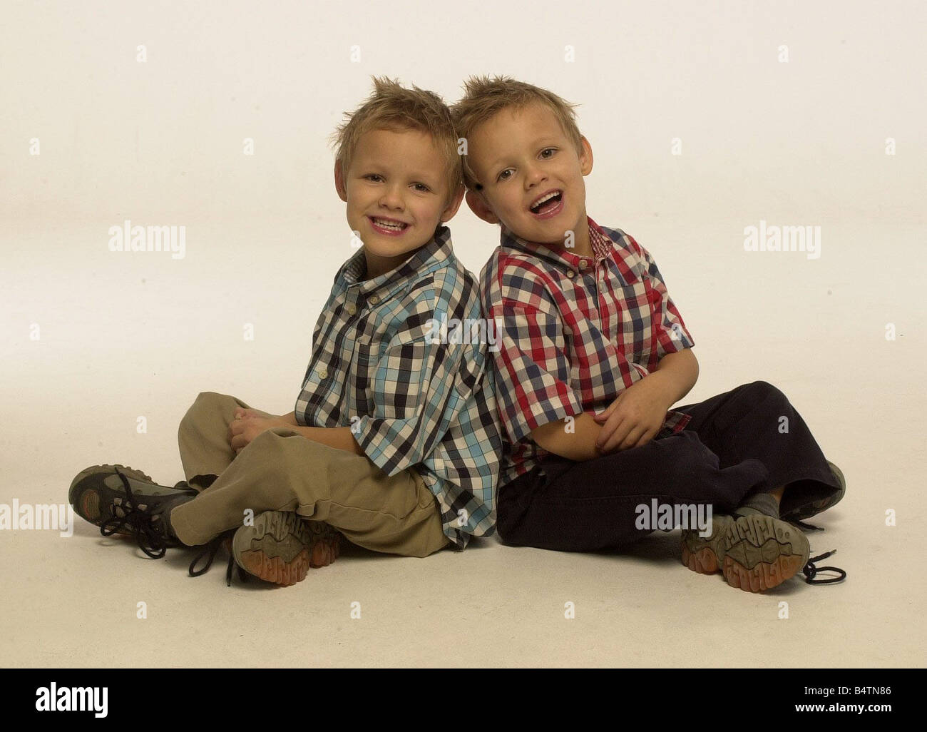 Child actors from the Television Programme Cold Feet November 2001