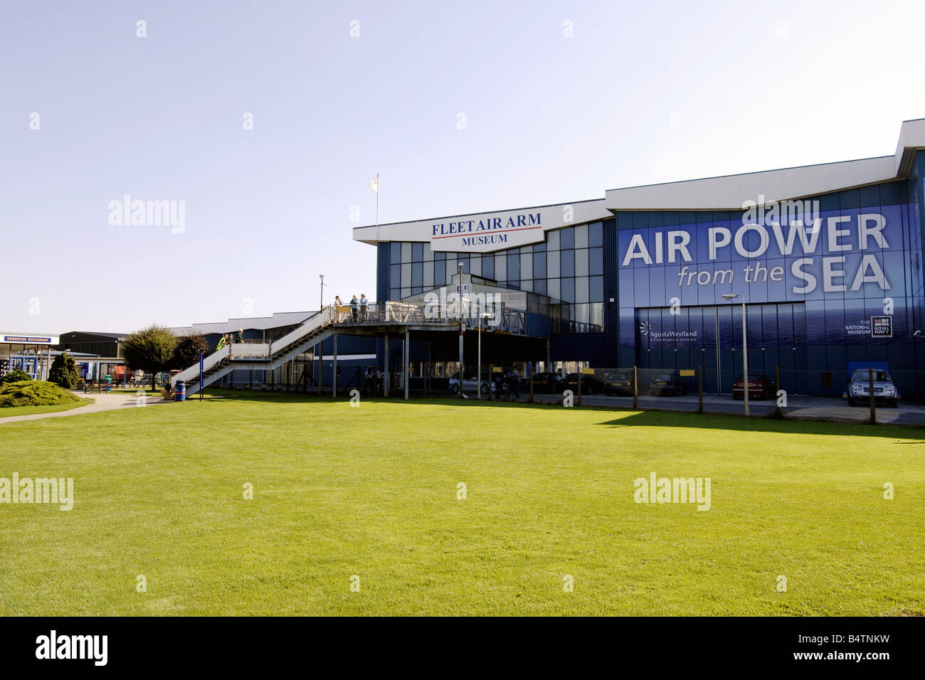 The Royal Navy Fleet Air Arm Museum at Yeovilton Somerset Stock Photo