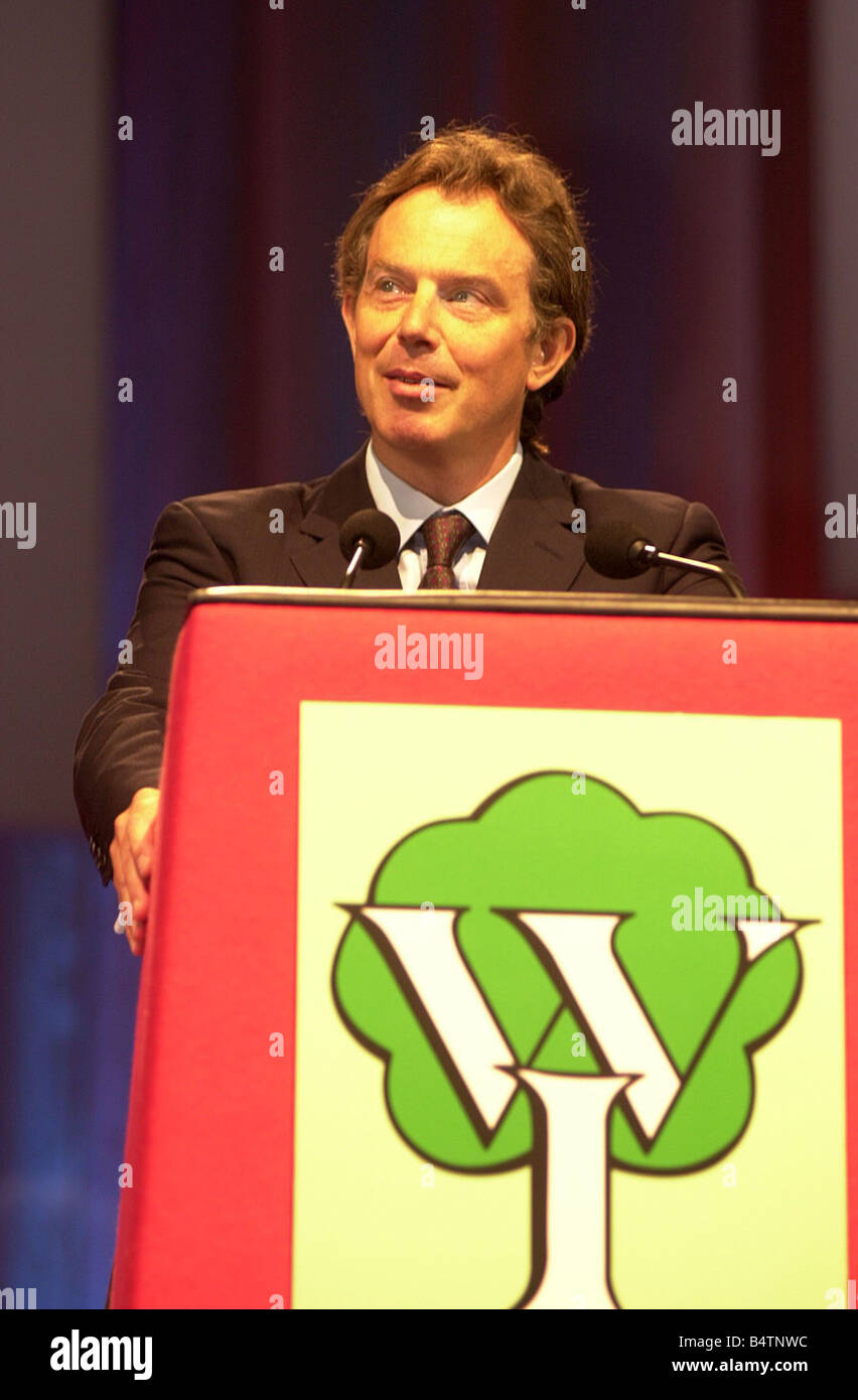Tony Blair June 2000 addressing the National Federation of Women s