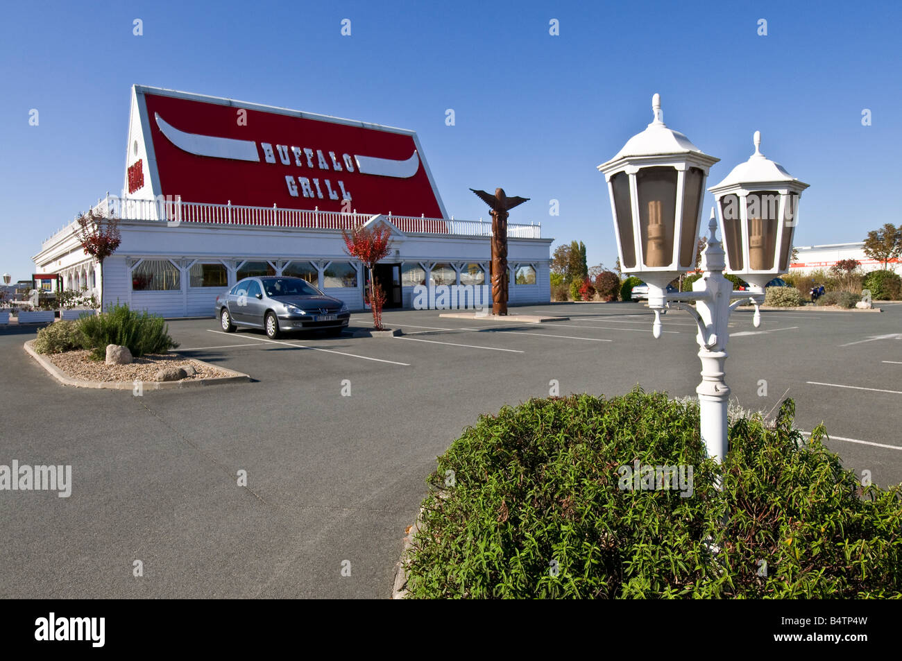 Buffalo Grill" fast-food restaurant, Chatellerault, France Stock Photo -  Alamy