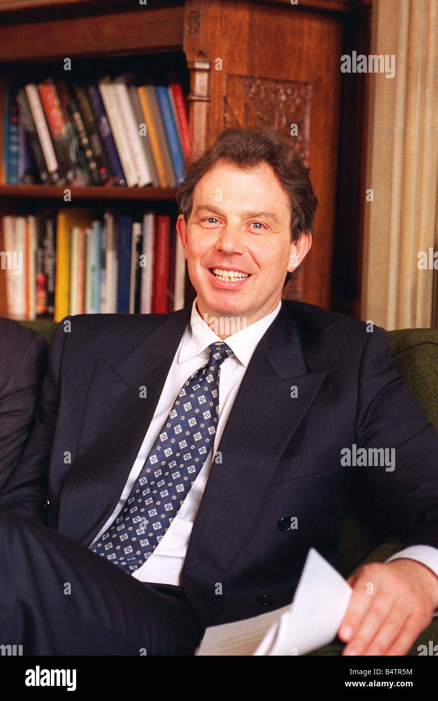 Tony Blair Leader of the Labour in office Stock Photo - Alamy