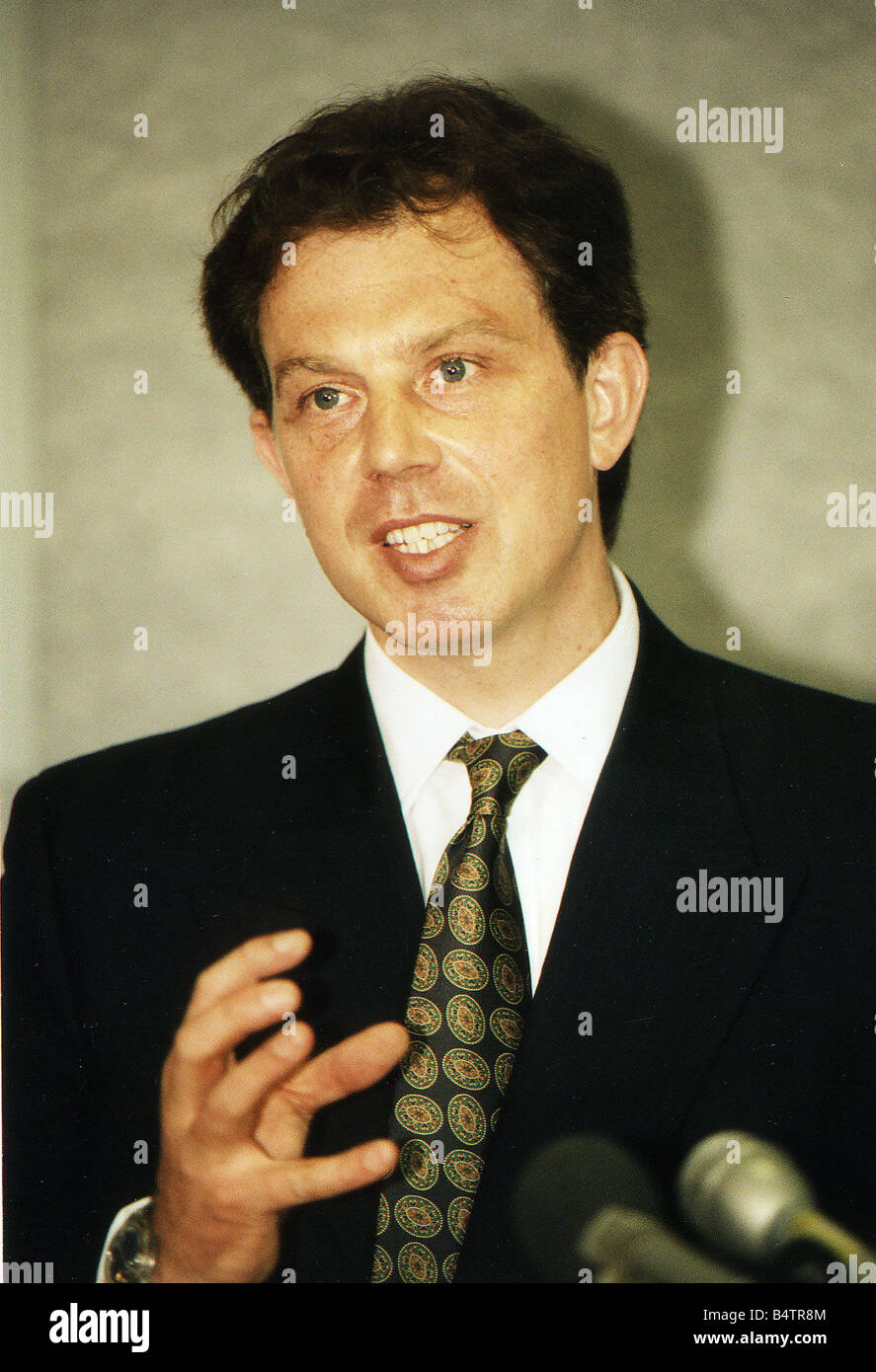 Tony Blair Labour MP Stock Photo - Alamy