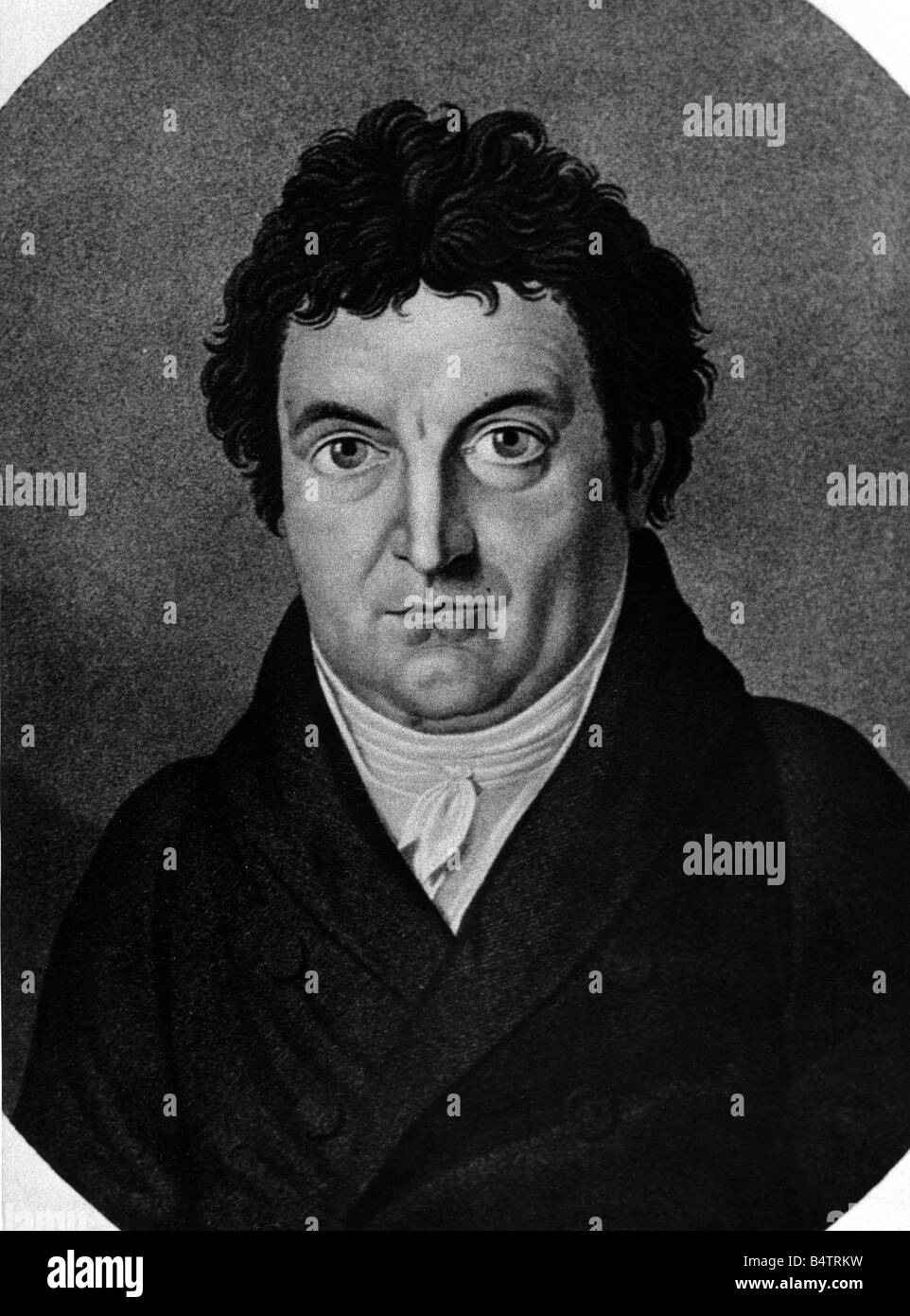 Fichte, Johann Gottlieb, 19.5.1762 - 29.1.1814, German philosopher, portrait, engraving, , Stock Photo
