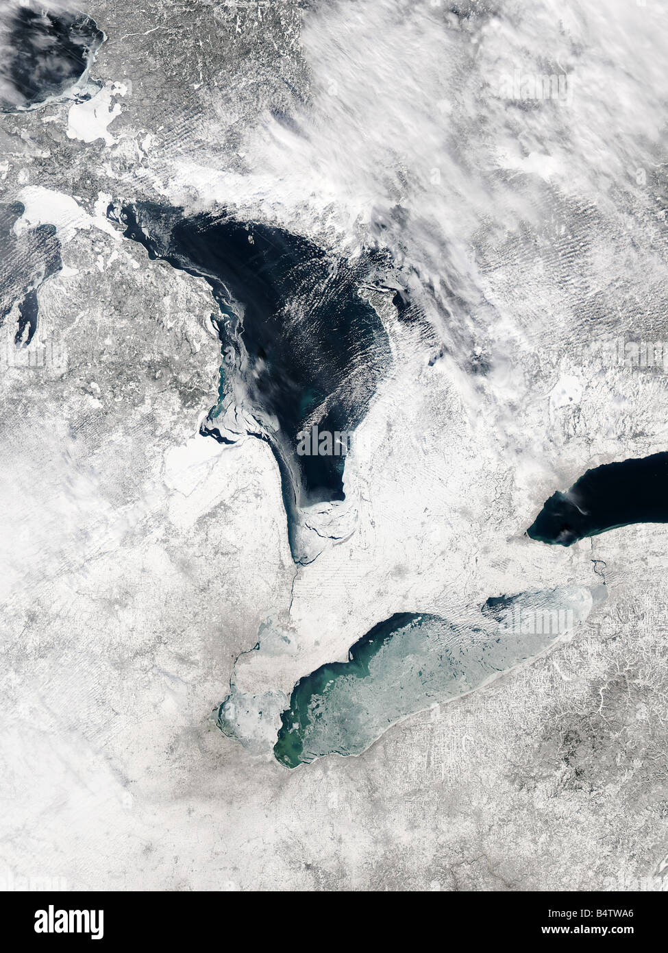 Live Satellite View Of Lake Erie