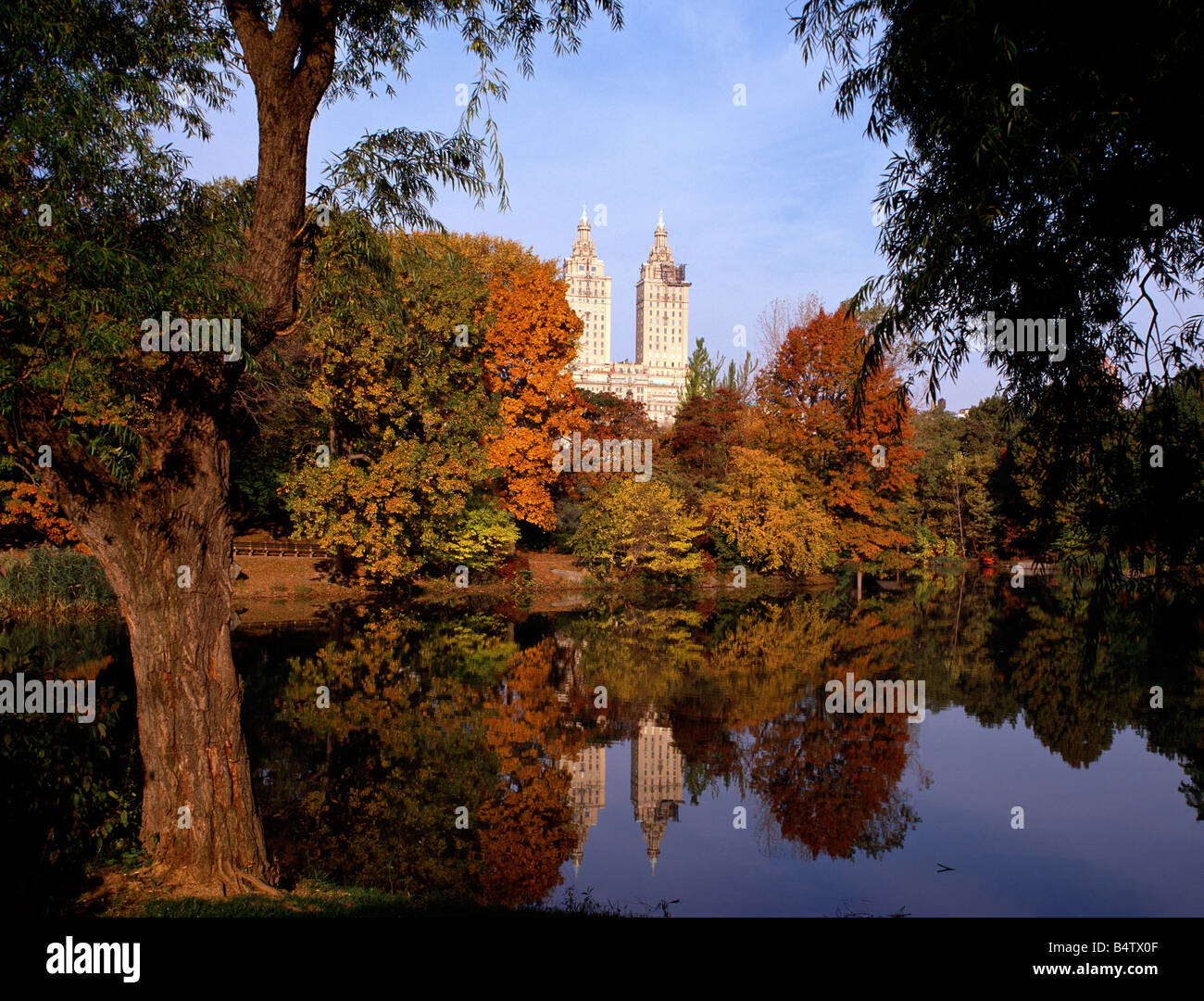 Autumn in Central Park New York USA Stock Photo - Alamy