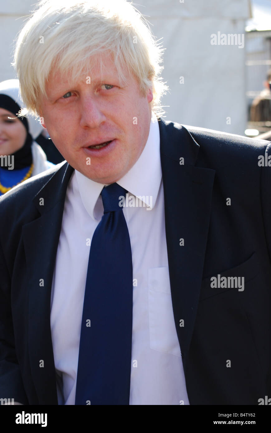 Boris Johnson Mayor London Stock Photo