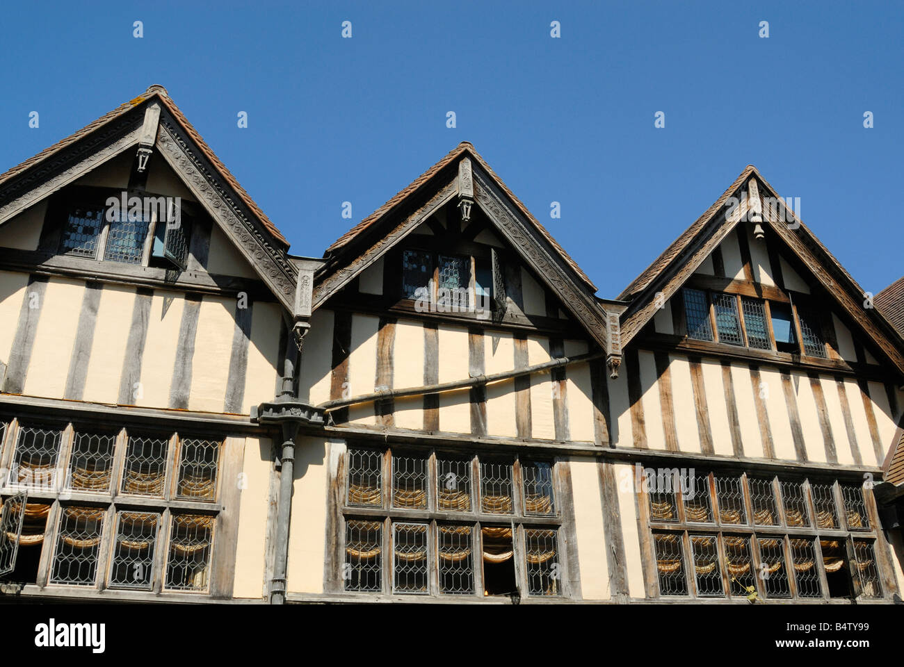 Medieval Architecture, Hever Castle Kent Stock Photo