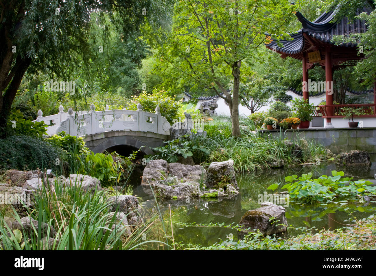 St Louis Missouri Chinese Garden Missouri Botanical Garden