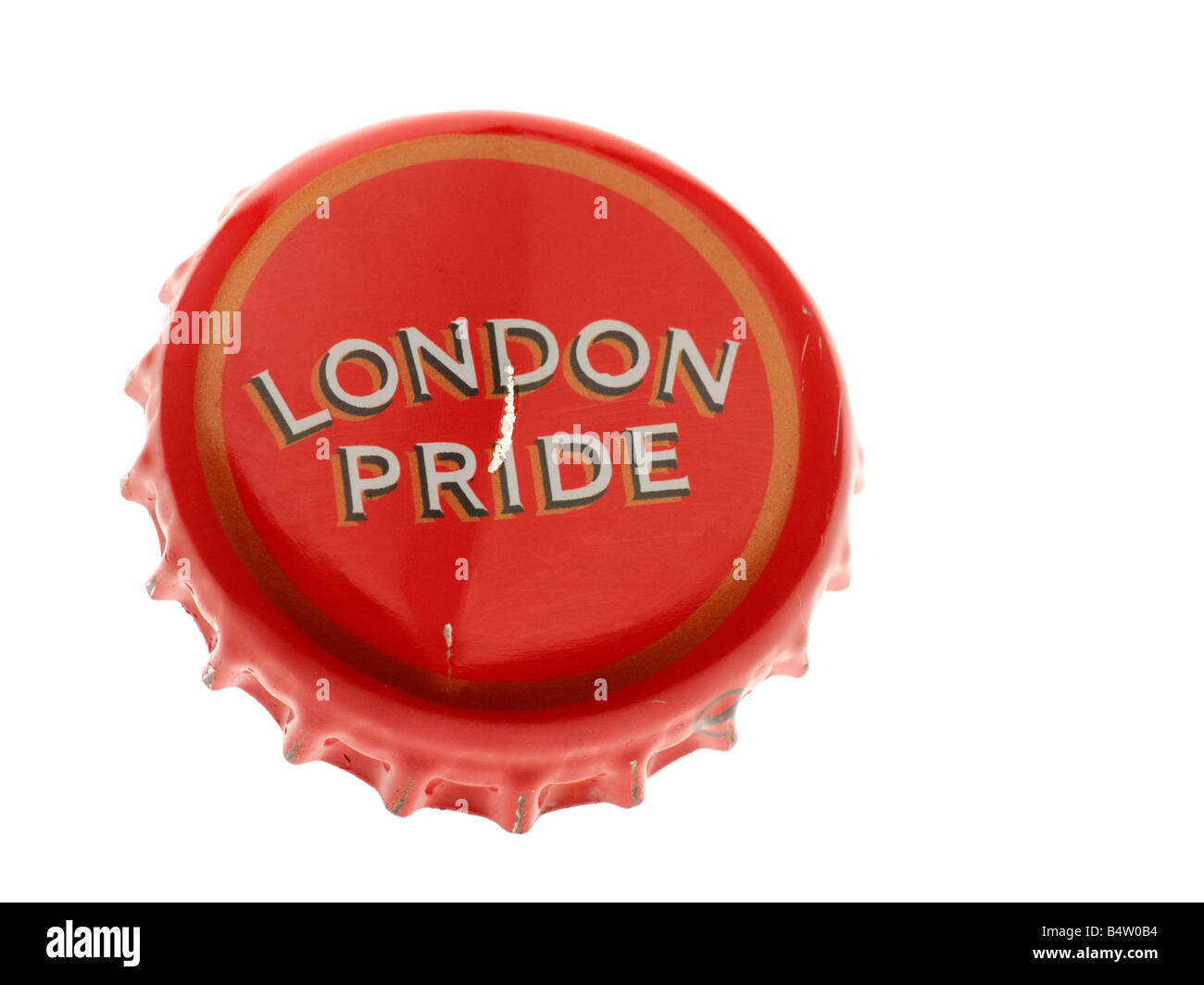 Used Metal London Pride Beer Bottle Lid Stock Photo Alamy