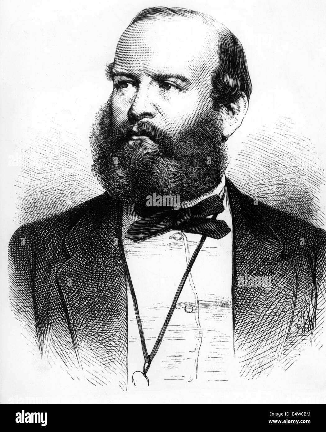 Escher Alfred, 20.2.1819 - 6.12.1882, Swiss politician, portrait, Stock Photo