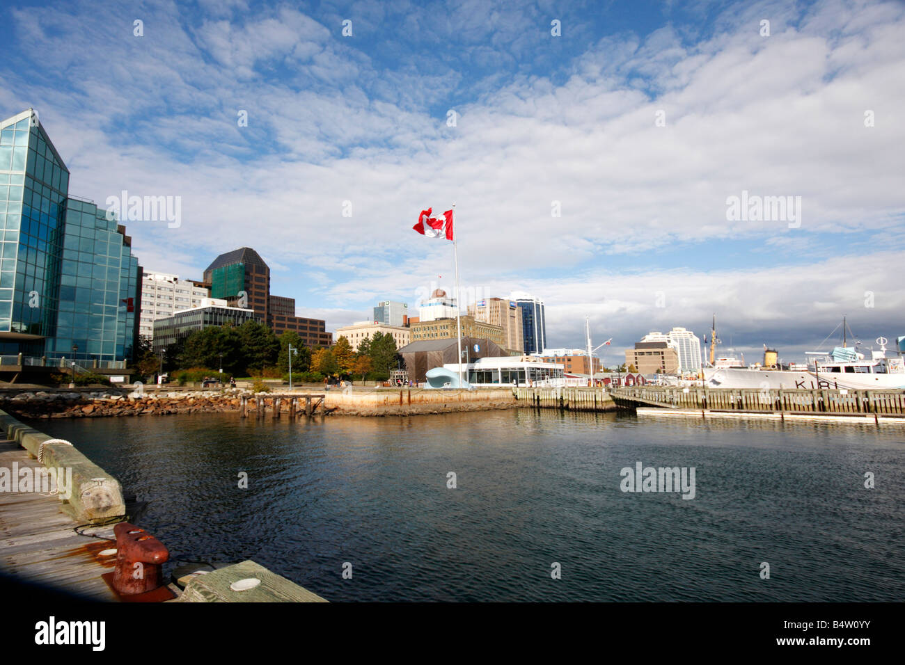 Harbour in Halifax, Nova Scotia Stock Photo