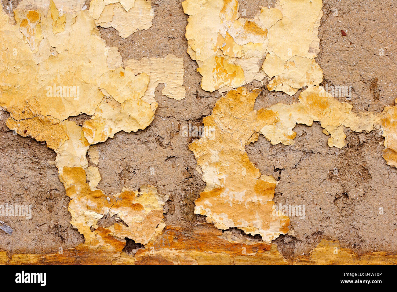 faded peeling paint on wall Stock Photo Alamy
