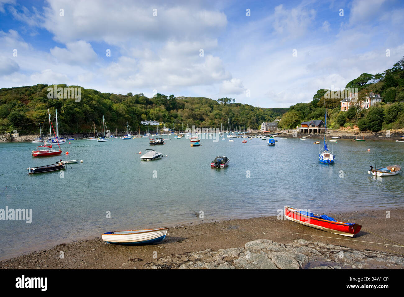 Noss Mayo, on the "South Devon Coast" UK Stock Photo Alamy