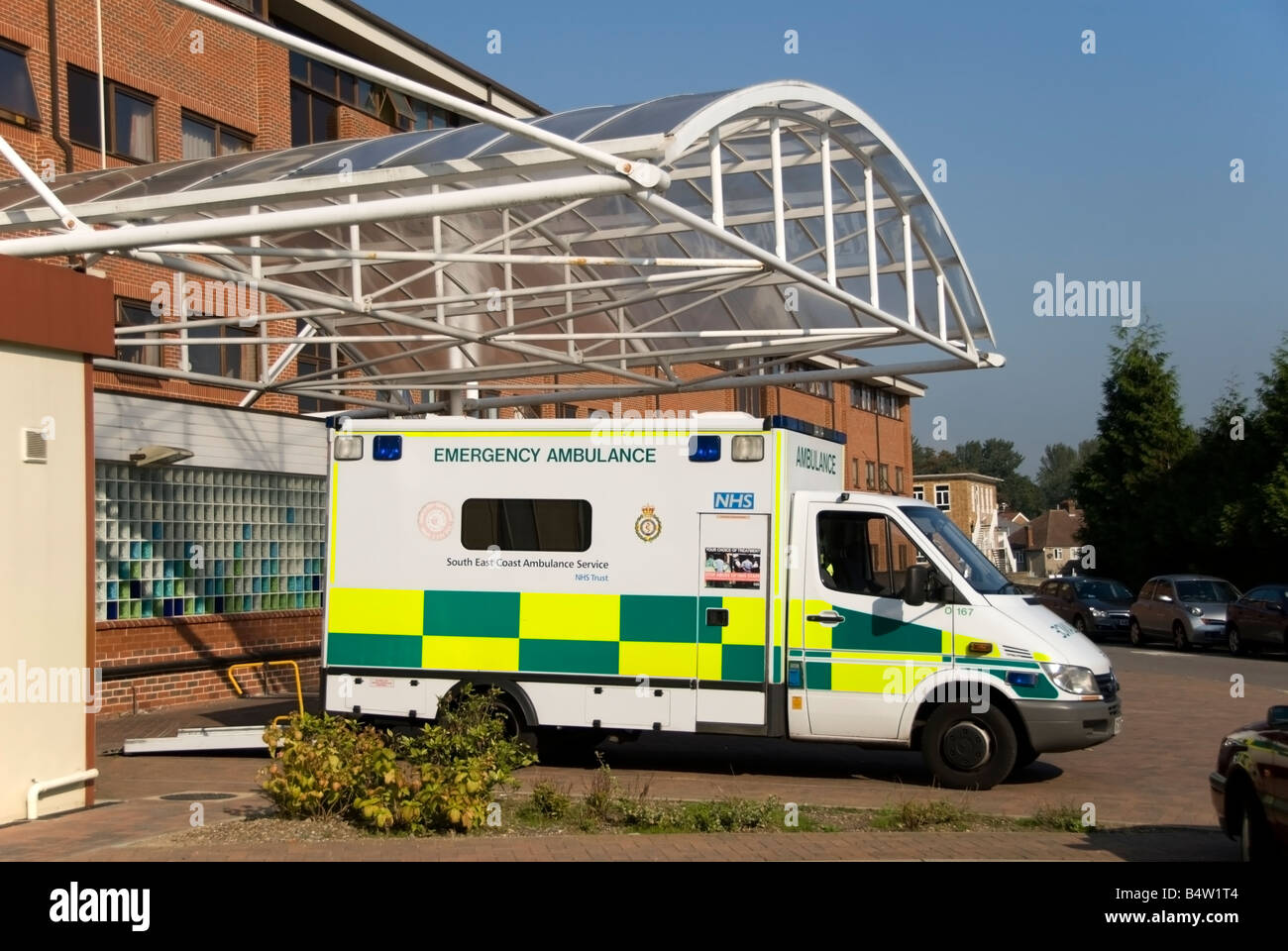 Accident And Emergency Entrance Epsom General Hospital
