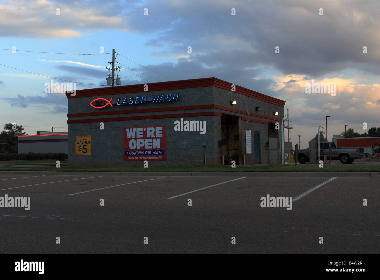Car Wash in Marshall, Texas USA Stock Photo Alamy