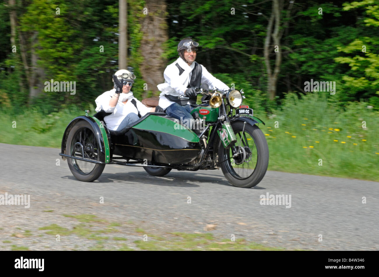 Motorcycle sidecar france hires stock photography and images Alamy