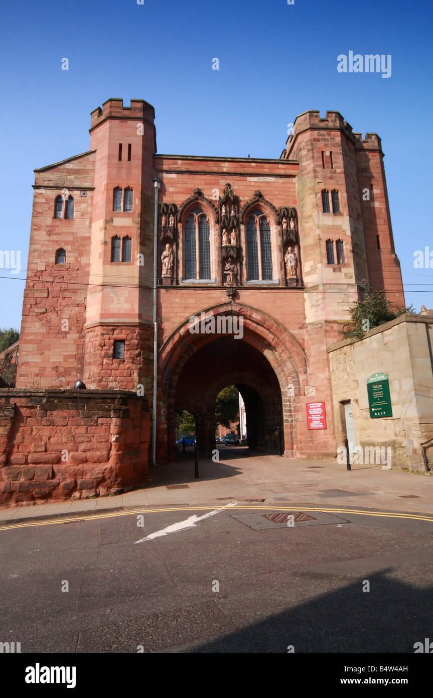 Edgar Tower, Entrance to Worcester Cathedral, England. Formerly known