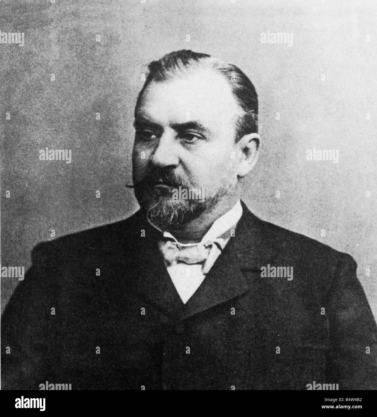 Fahlberg, Constantin, 22.12.1850 - 5.8.1910, German chemist, portrait, photo, circa 1900, Stock Photo