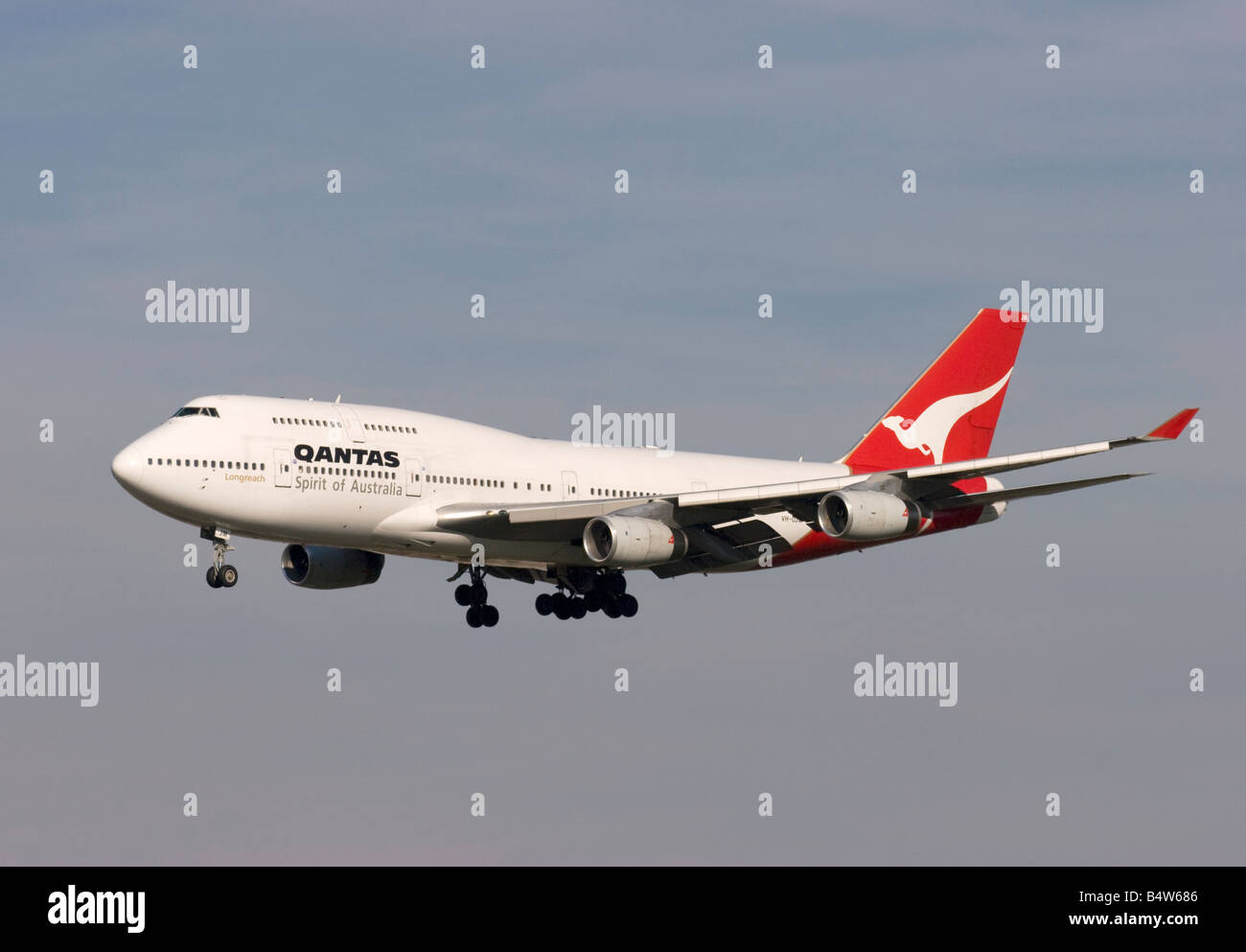 Qantas boeing 747 hi-res stock photography and images - Alamy