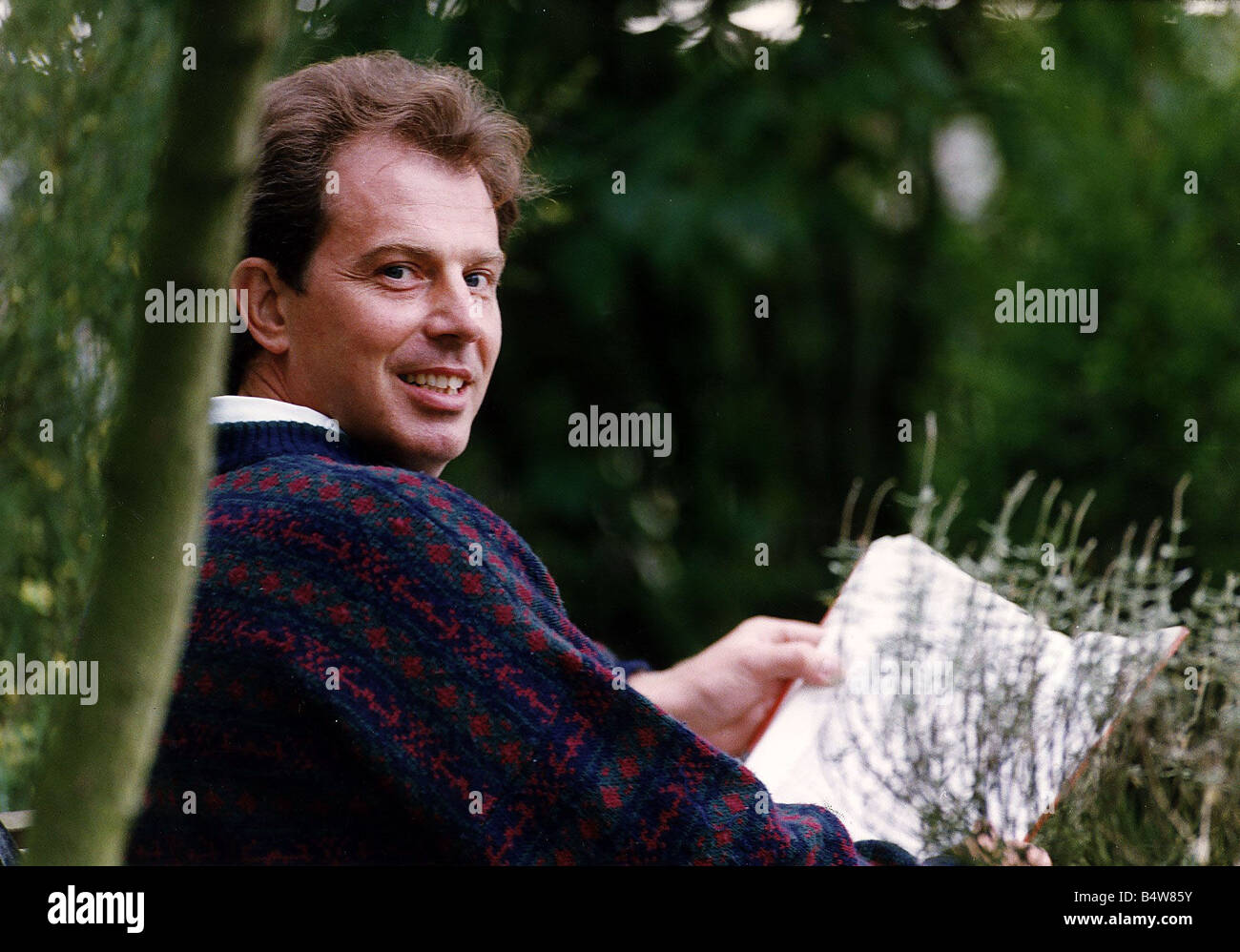 Tony Blair Labour Party MP Stock Photo - Alamy