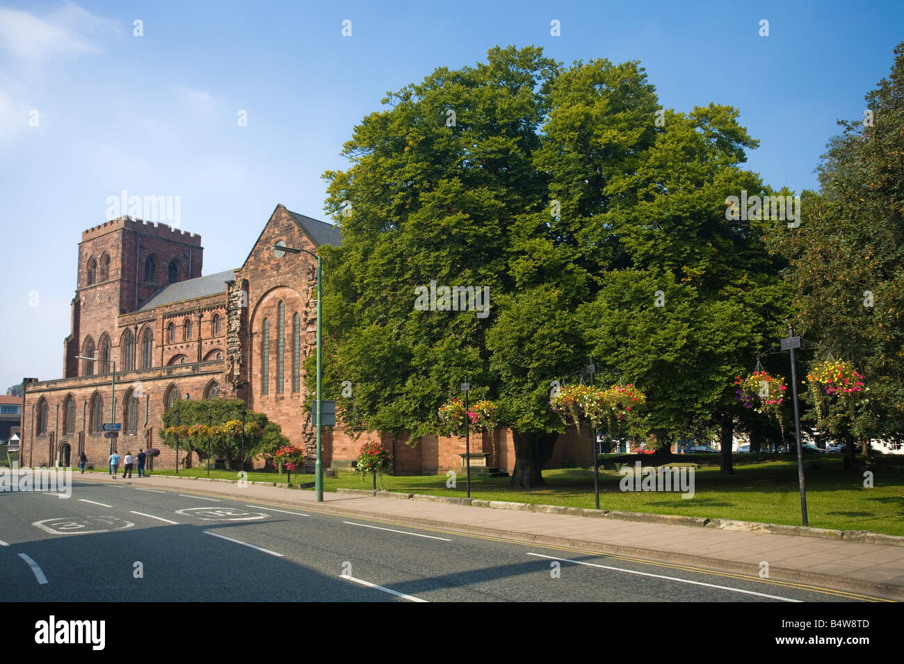 Abbey Foregate Shrewsbury Shropshire England UK United Kingdom GB Great