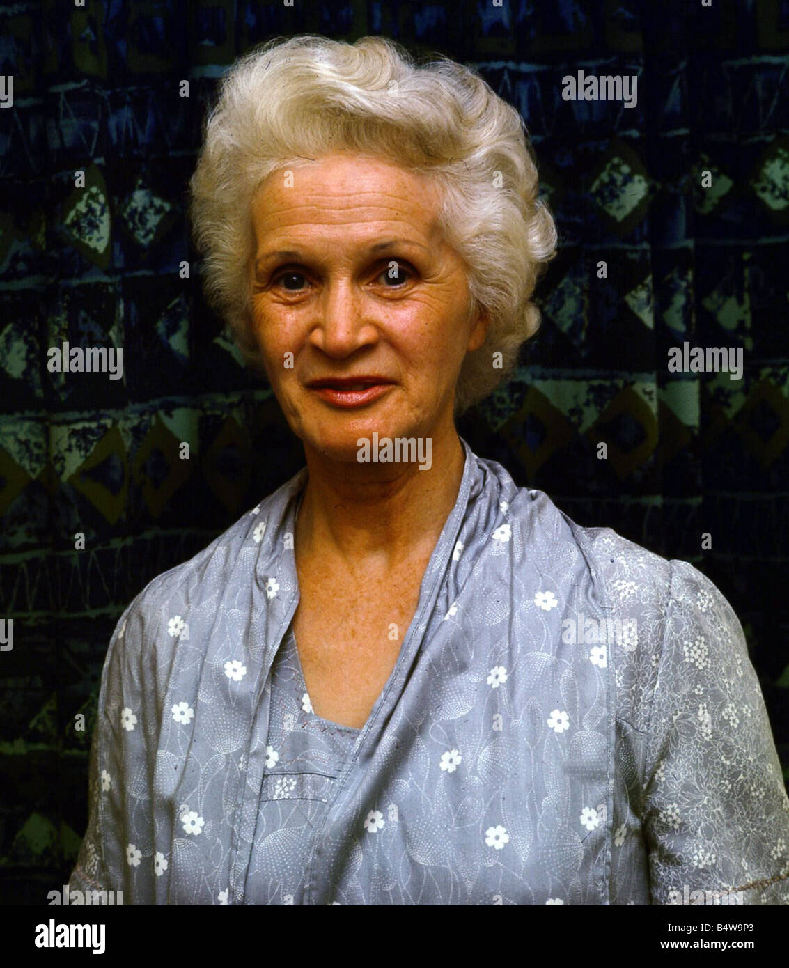 Barbara Mullen actress September 1975 Stock Photo