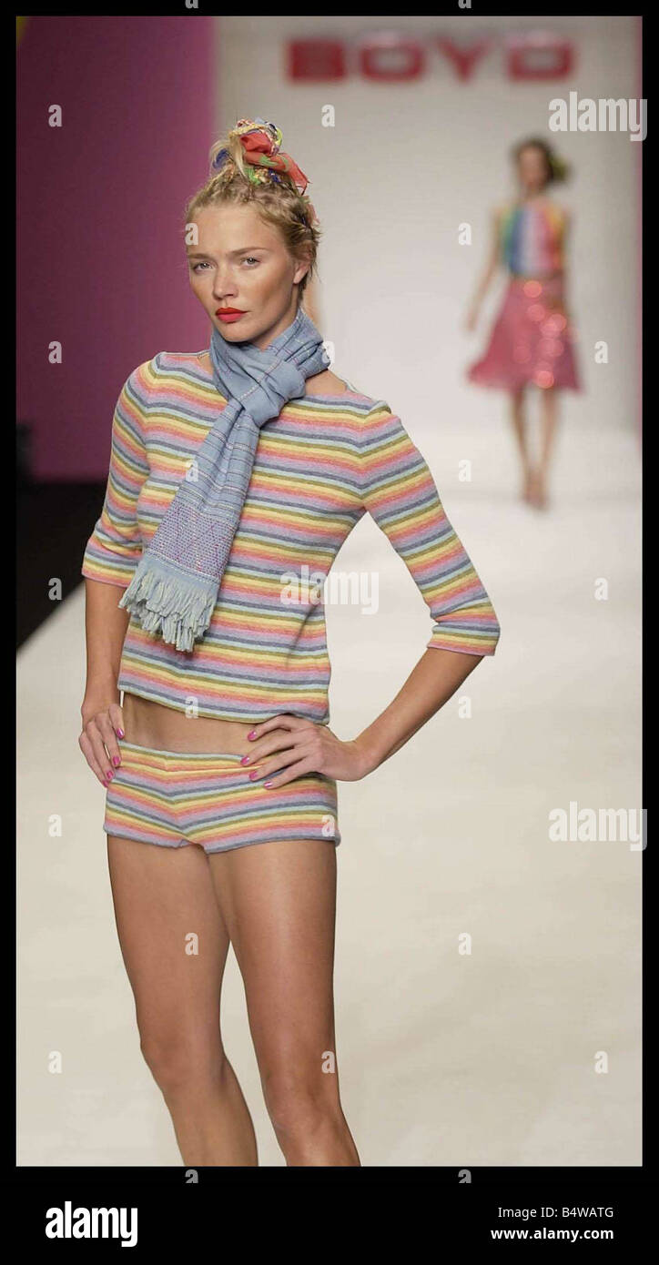 Models 2003 London fashion Week September 2003 22 9 03 Austin Hargrave London ...