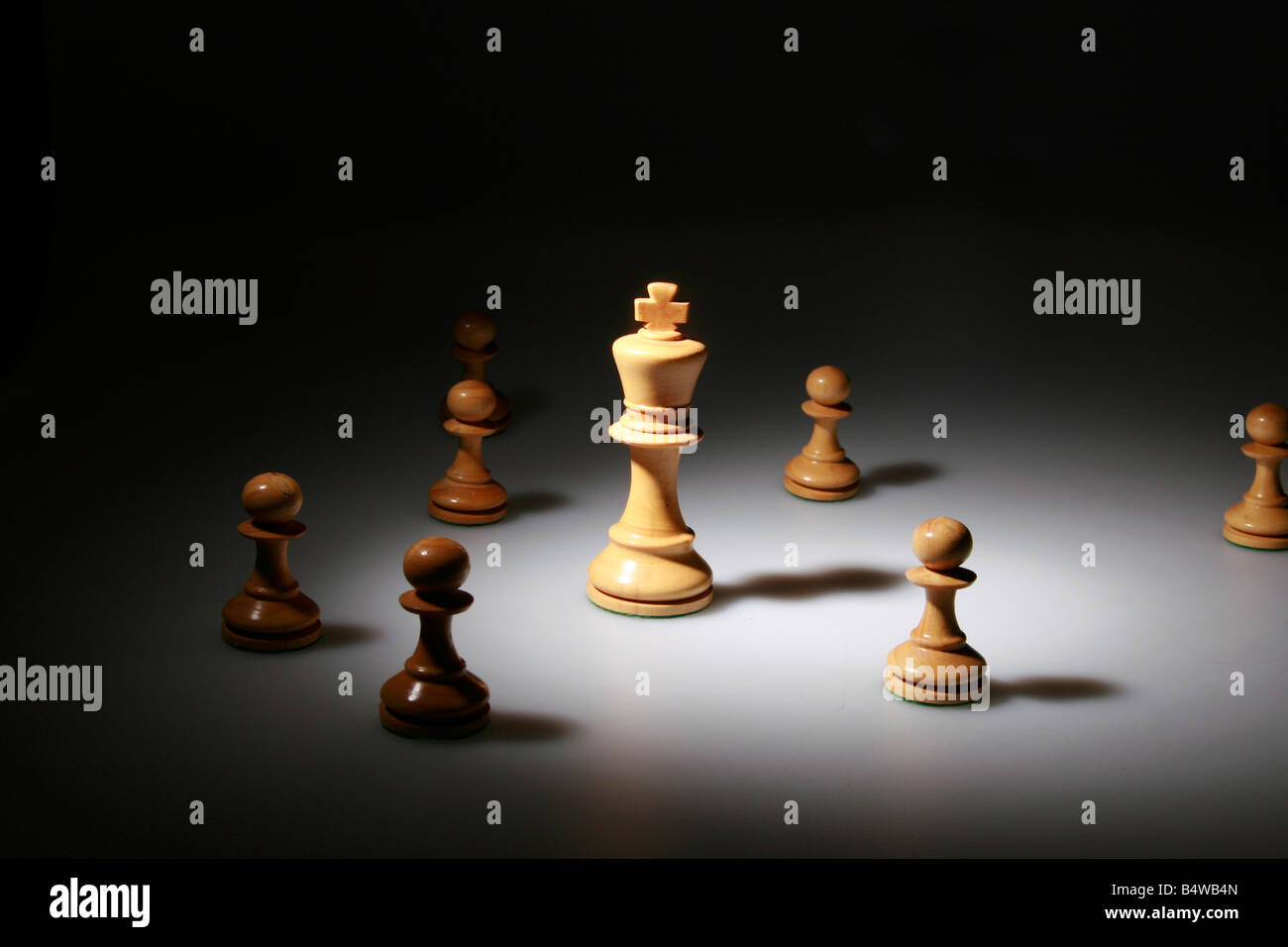 chess figures Stock Photo