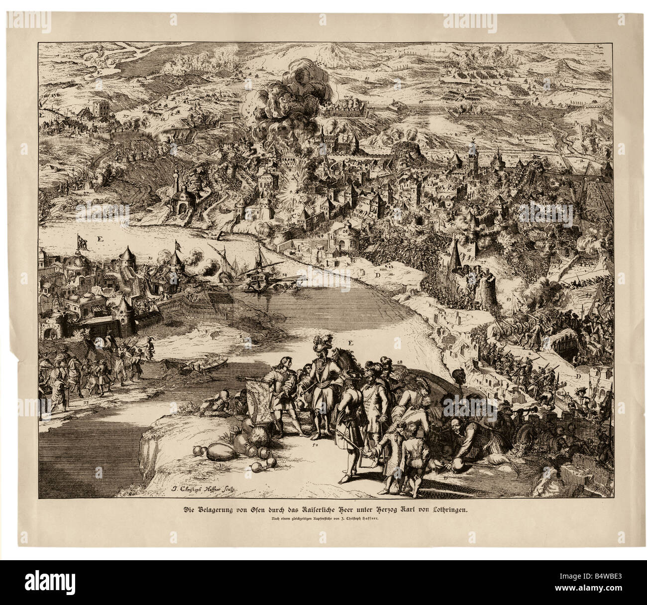 events, Great Turkish War 1683 1699, second siege of Buda, mid June