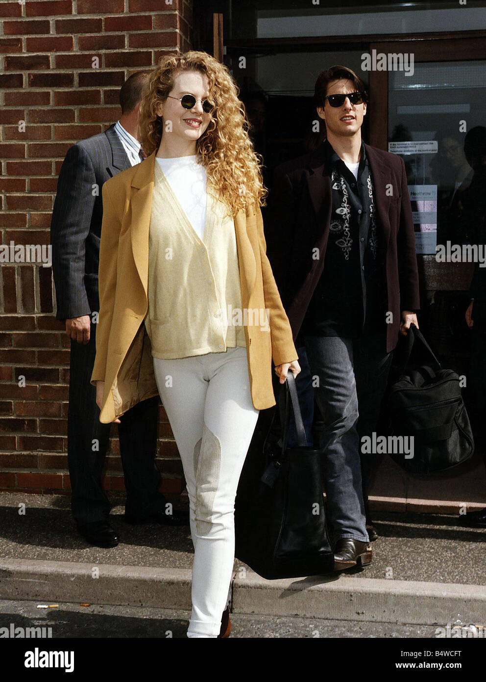 Tom Cruise Actor and Nicole Kidman Actress arriving in London Stock Photo -  Alamy