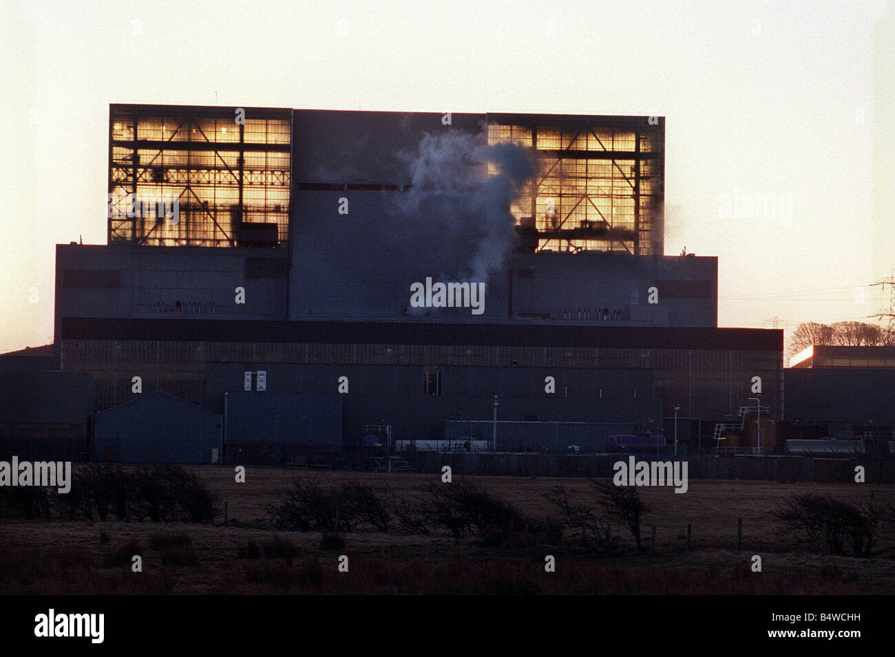 Hunterston B Power Station Near Largs December 1998 In Ayrshire ...