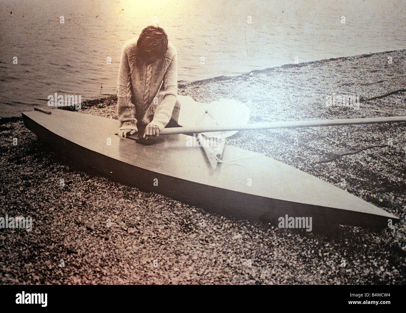 Peter Chilvers inventor of windsurfing at 12 years old building his