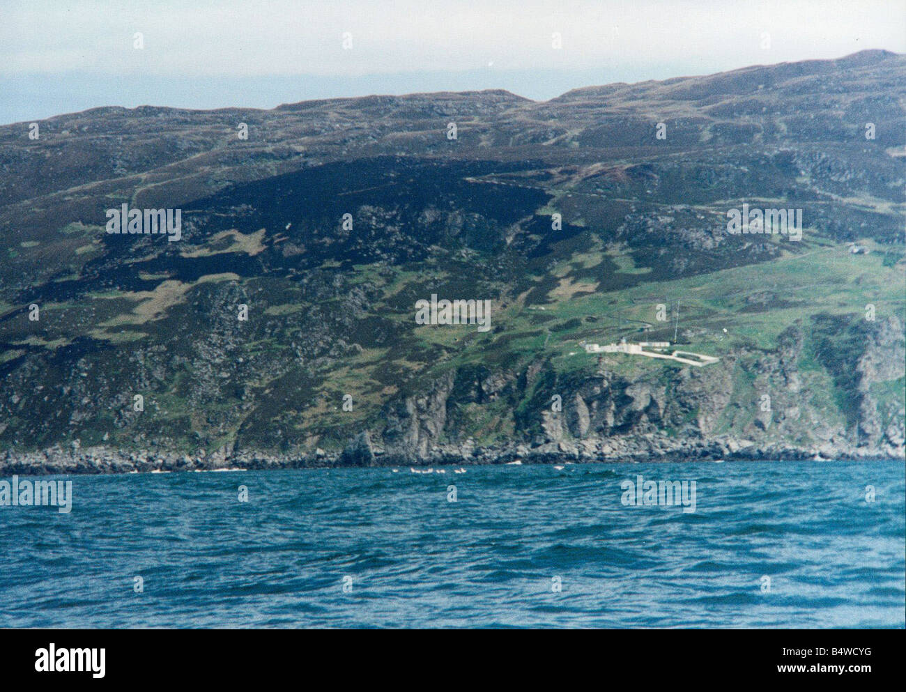 Chinook Air Disaster Mull Of Kintyre June 1994 Location of Chinook