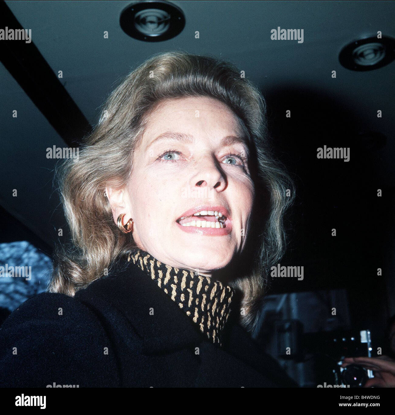 Lauren Bacall actress Stock Photo - Alamy