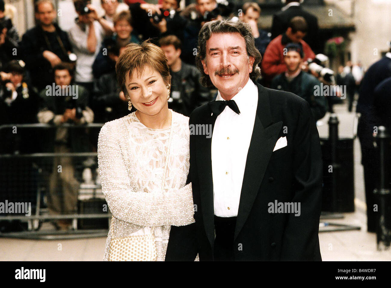 Zoe Wannamaker Actress with her husband Gawn Grainger Stock Photo
