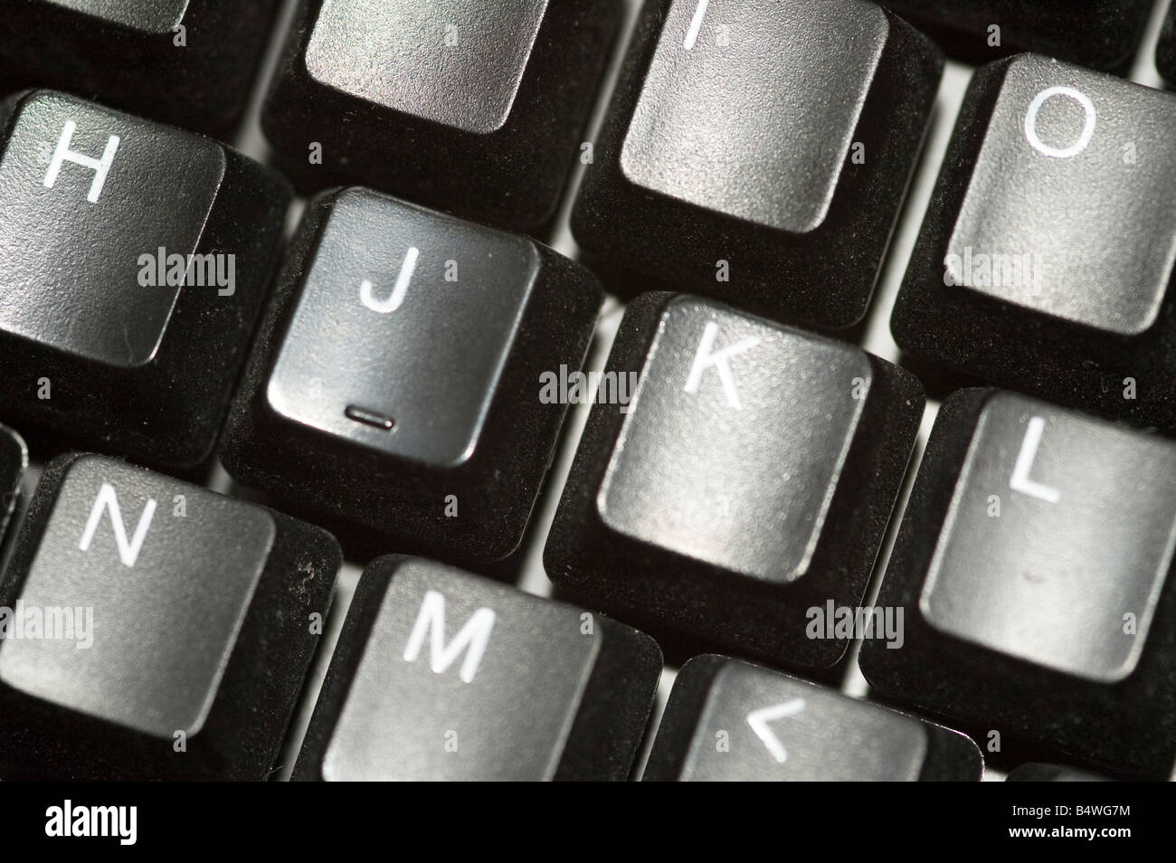 A computer keyboard Stock Photo
