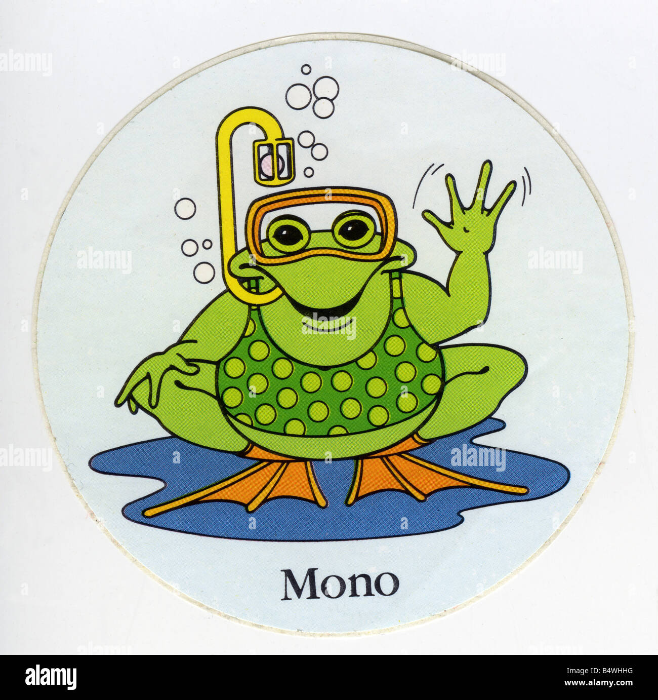 Frog sticker hi-res stock photography and images - Alamy