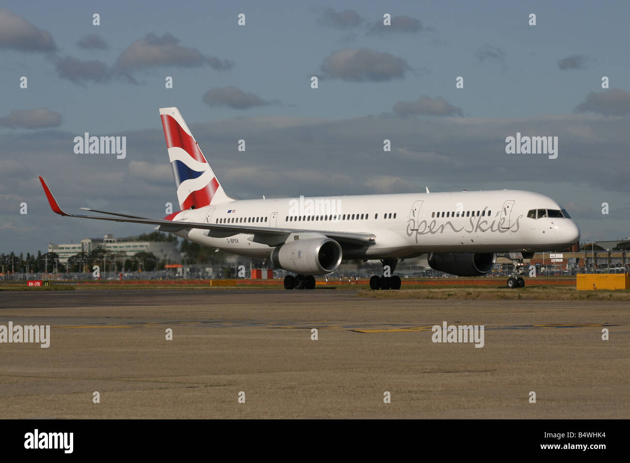 OPEN SKIES Stock Photo