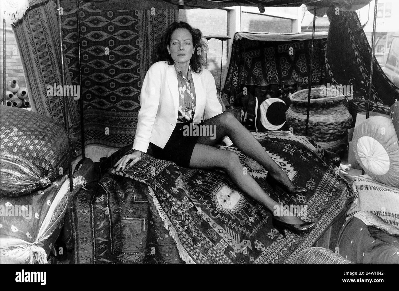 Jenny seagrove actress Black and White Stock Photos & Images - Alamy