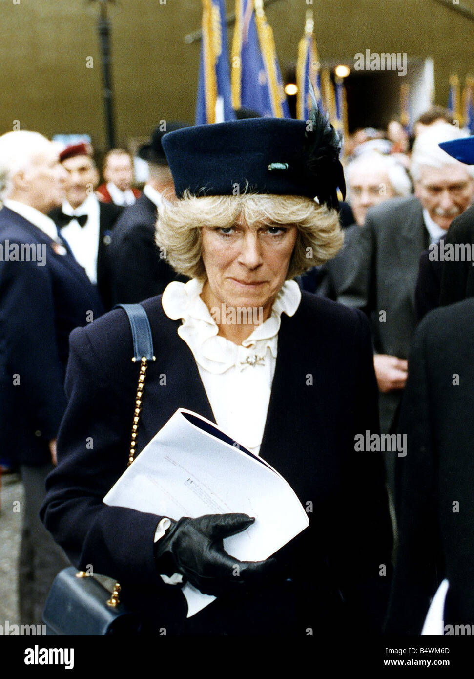 Camilla Parker Bowles attends a service in Westminster Abbey in 1992 amid persistent rumours of Camilla Parker Bowles attends a service in Westminster Abbey in 1992 amid persistent rumours of