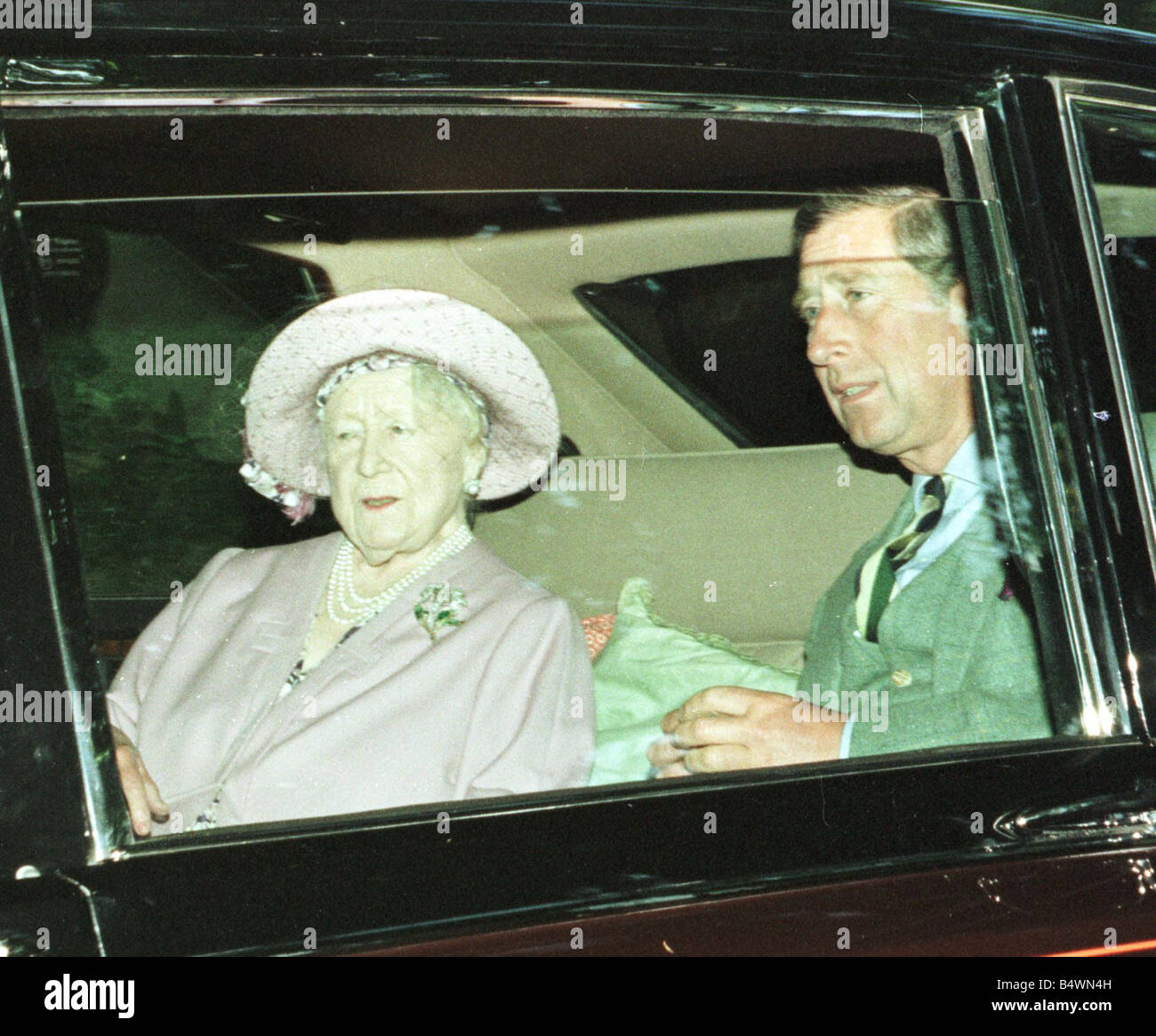 Accompanied by prince charles hi-res stock photography and images - Alamy
