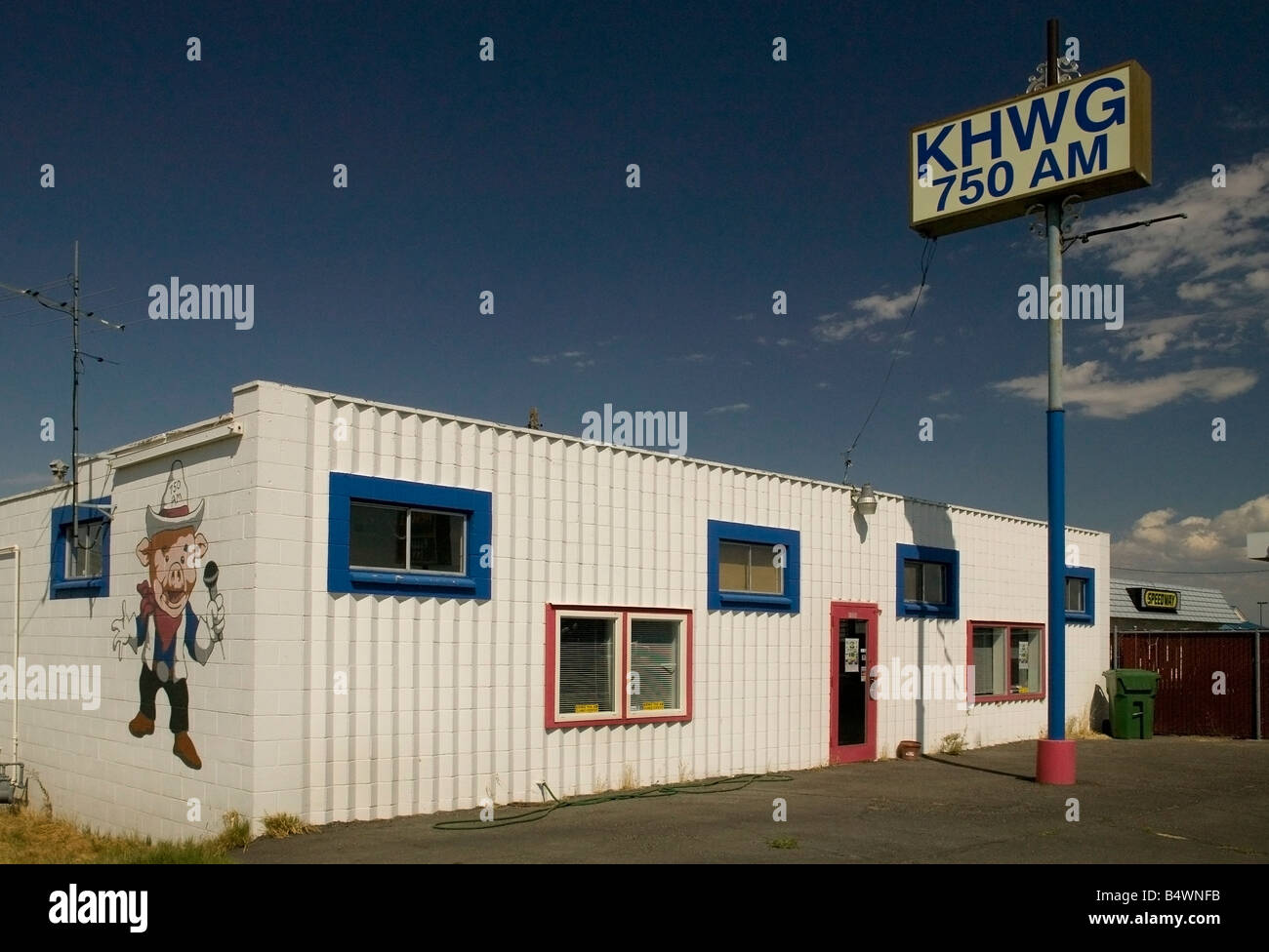 Country Radio Station in Nevada USA Stock Photo - Alamy