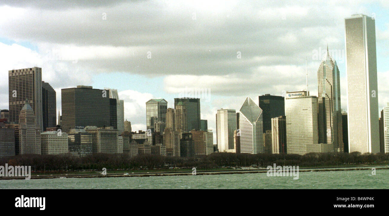 Chicago USA November 1999 Stock Photo